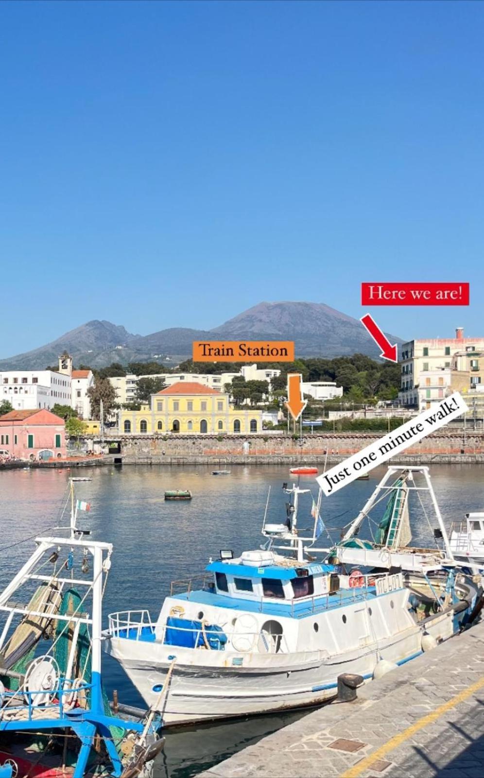 Ferienwohnung Casa Moka Seaview Portici Exterior foto